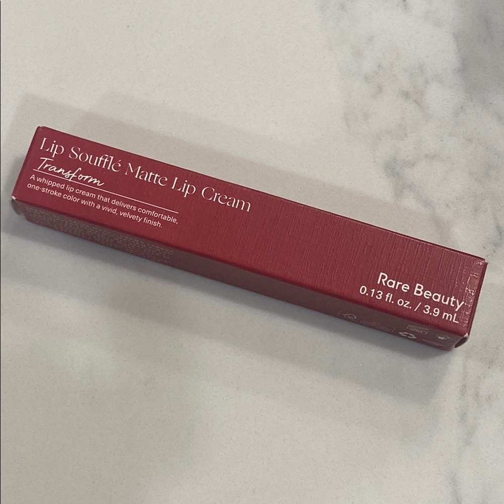 NIB Rare Beauty Lip Soufflé Matte Lip Cream - Transform